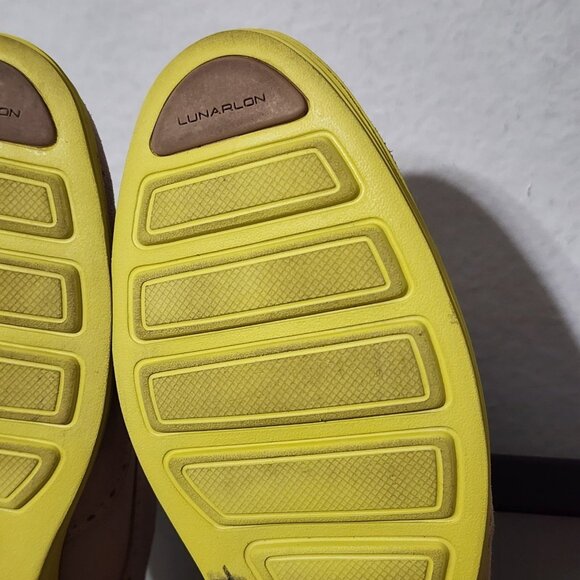 Cole Haan Lunargrand Wingtip Oxford Women’s Shoes Size 9 Brown/Yellow - Picture 7 of 9